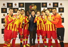 Equipe avec manager de sportizen